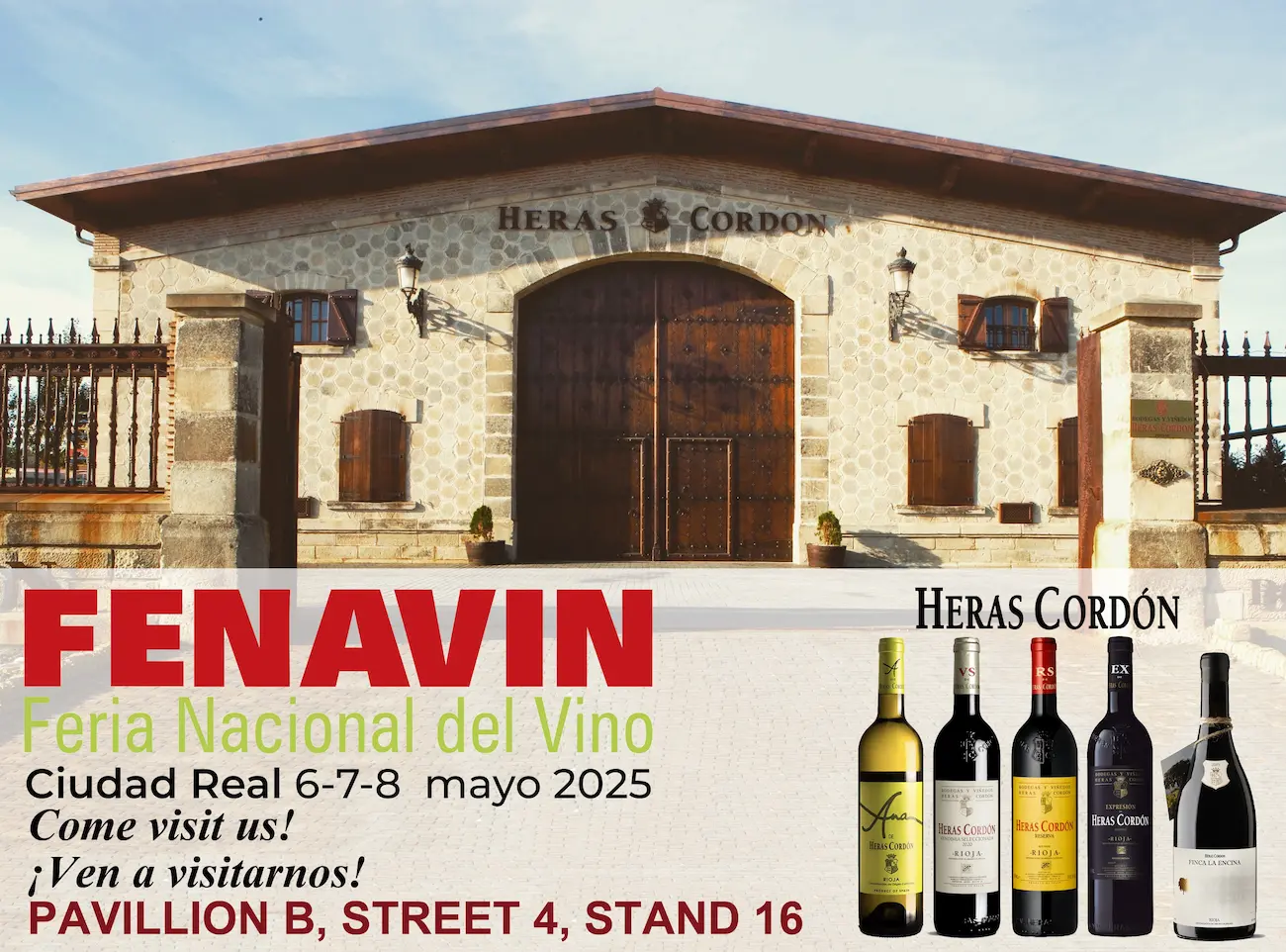 LA FERIA DEL VINO MÁS IMPORTANTE DE ESPAÑA - DEL 6, 7 Y 8 DE MAYO 2025